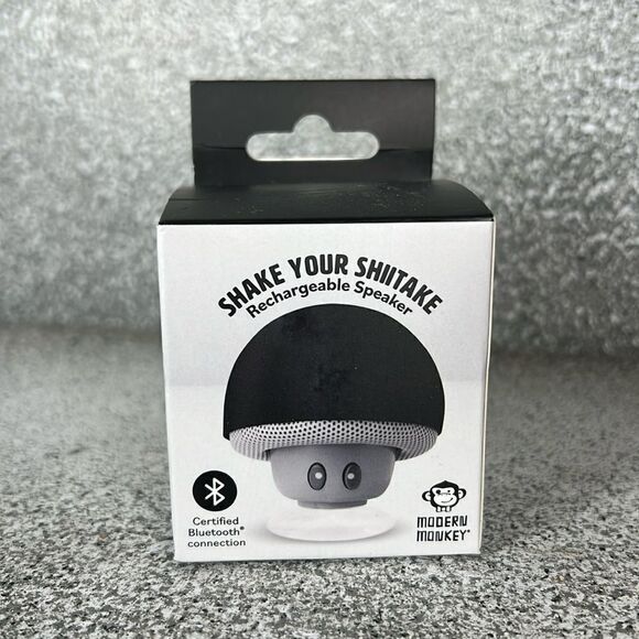 NIB Shake Your Shiitake Mini Mushroom Wireless Bluetooth Portable Speaker - Picture 1 of 11